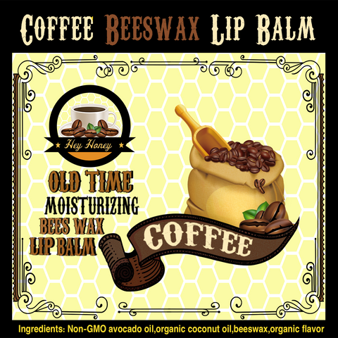 Coffee Bees Wax Lip Balm