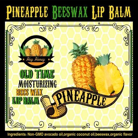 Pineapple Bees Wax Lip Balm