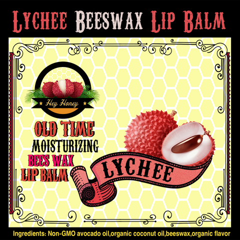 Lychee Bees Wax Lip Balm