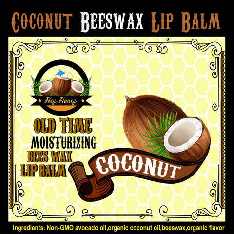 Coconut Bees Wax Lip Balm