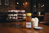 Hazelnut Honey Black Forest Cake Vanilla Ice Cream