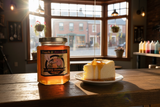 Peach & Amaretto Honey in Ice Cream Shop