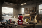 Raspberry Honey Bear in Harbor Workshop Scene